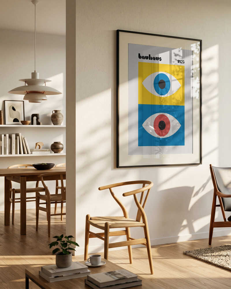 Bauhaus Geometric Eyes