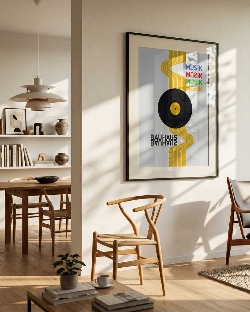 Bauhaus Music Vinyl Design
