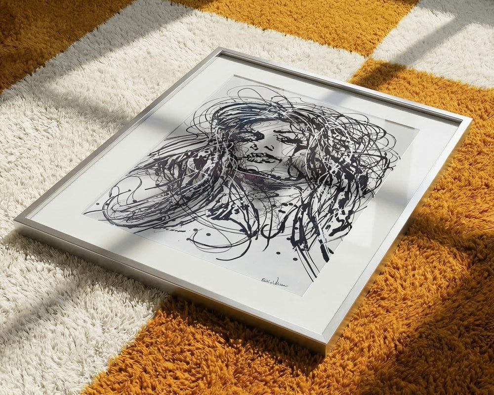 Expressive Ink Woman