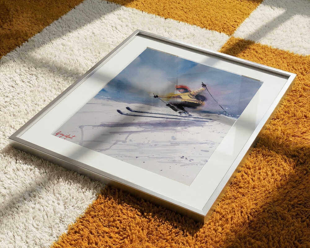 Dynamic Skier Action