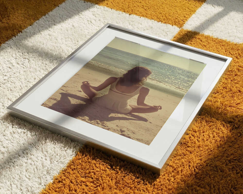 Serene Beach Meditation