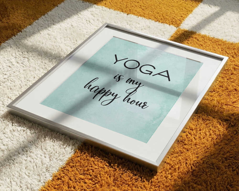 Yoga Happy Hour Quote