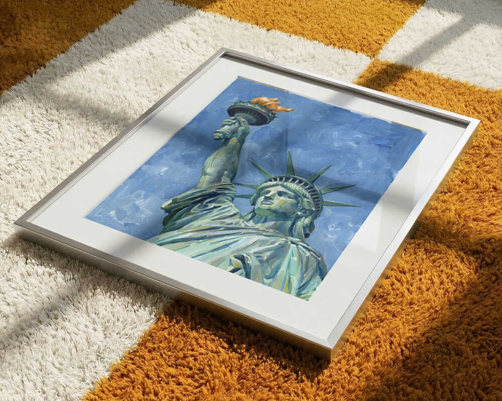 Lady Liberty Ascending