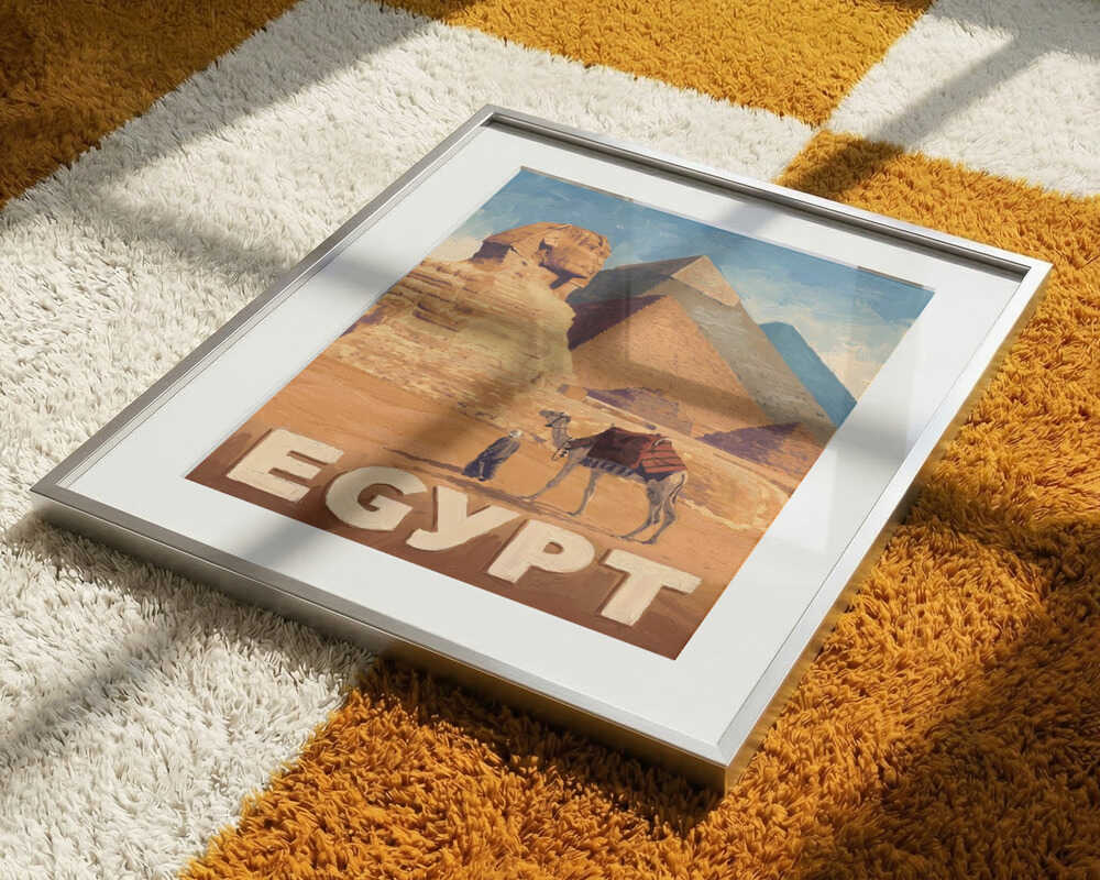 Egypt Desert Great Pyramids
