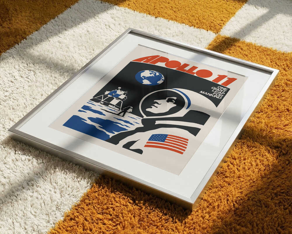 Astronaut Moon Landing