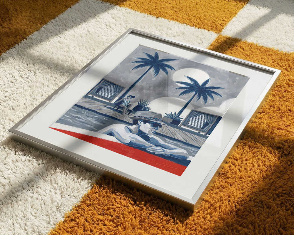 Stylish Poolside Leisure