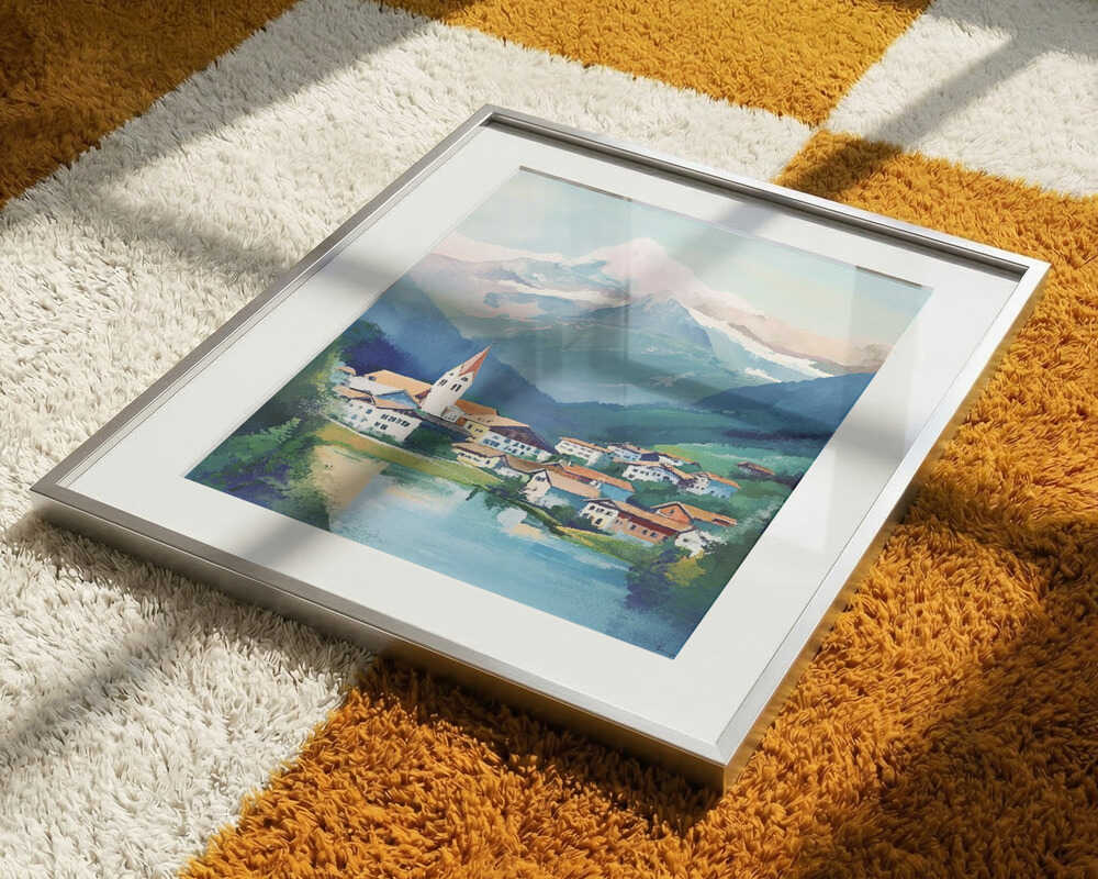 Idyllic Mountain Village