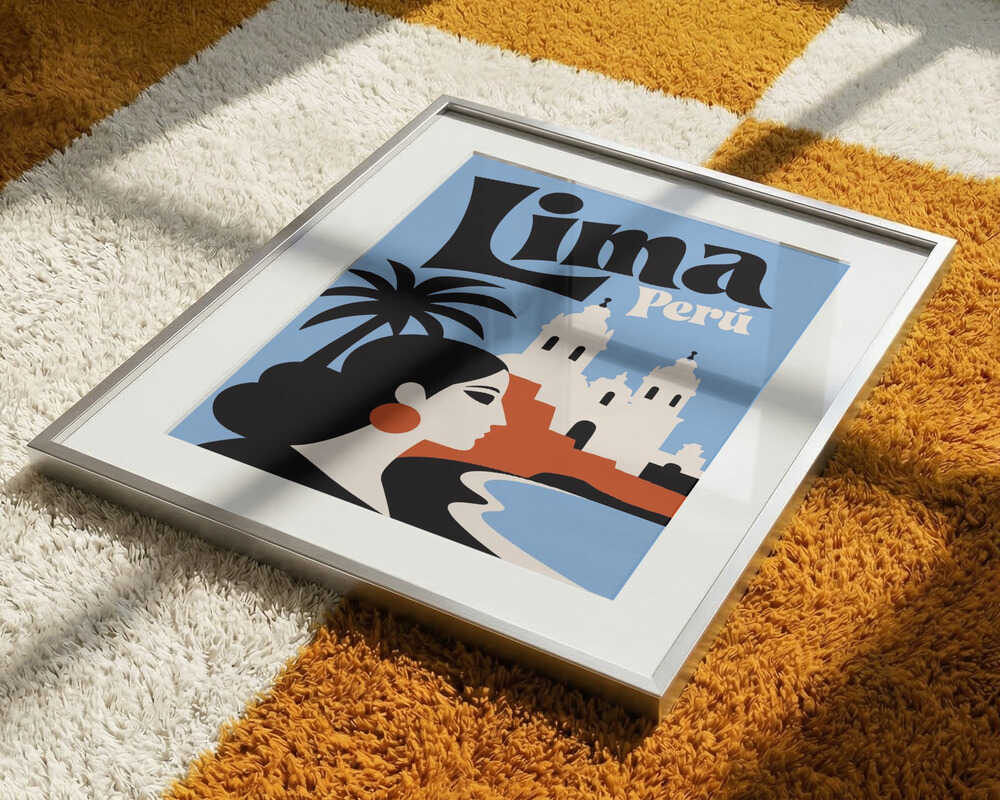 Lima Peru Retro Travel