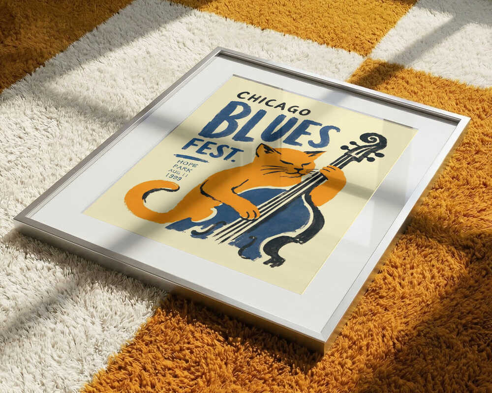 Blues Fest Cat