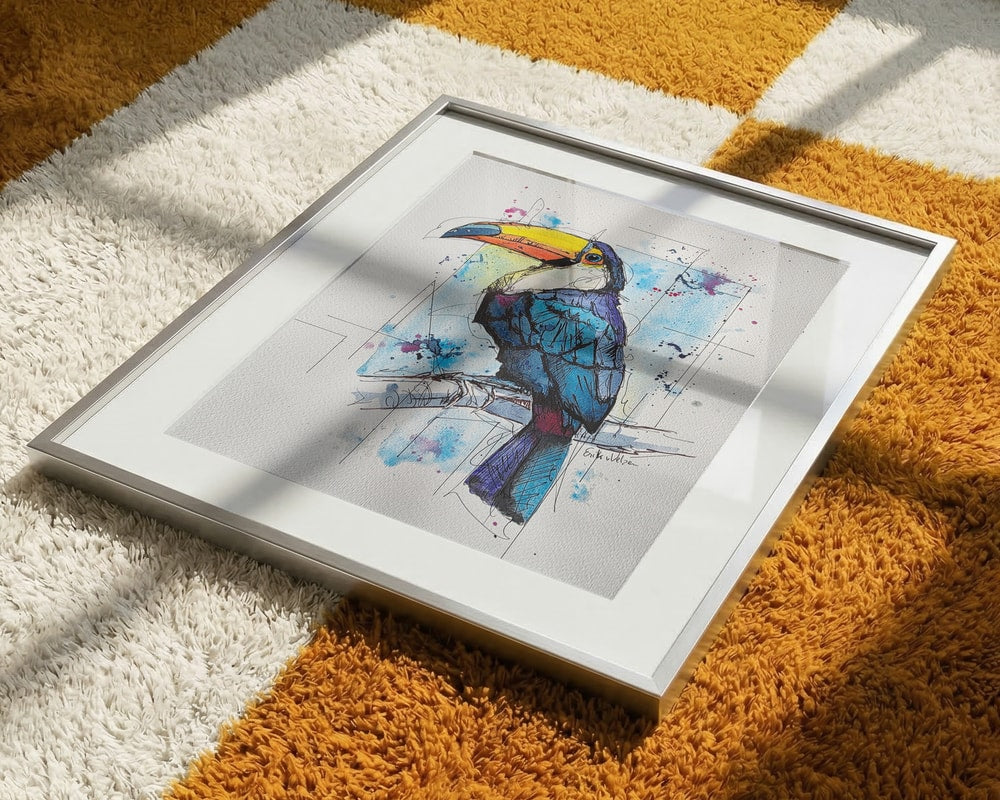 Vibrant Tropical Toucan