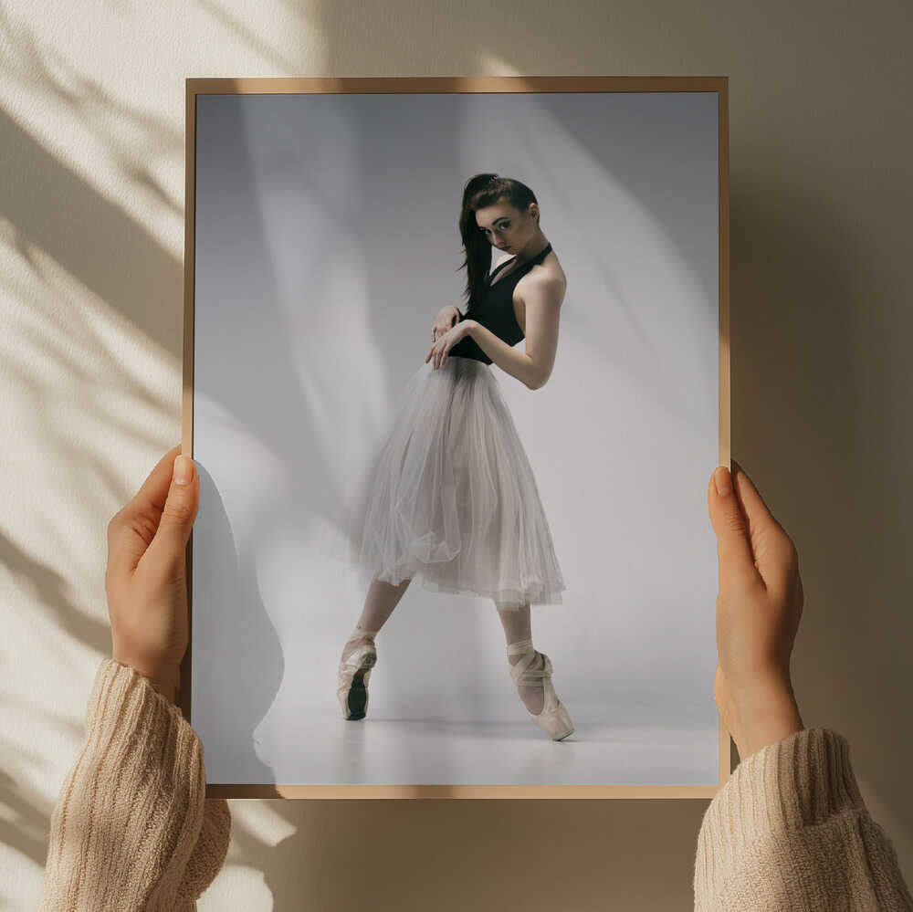Elegant Ballerina Pose