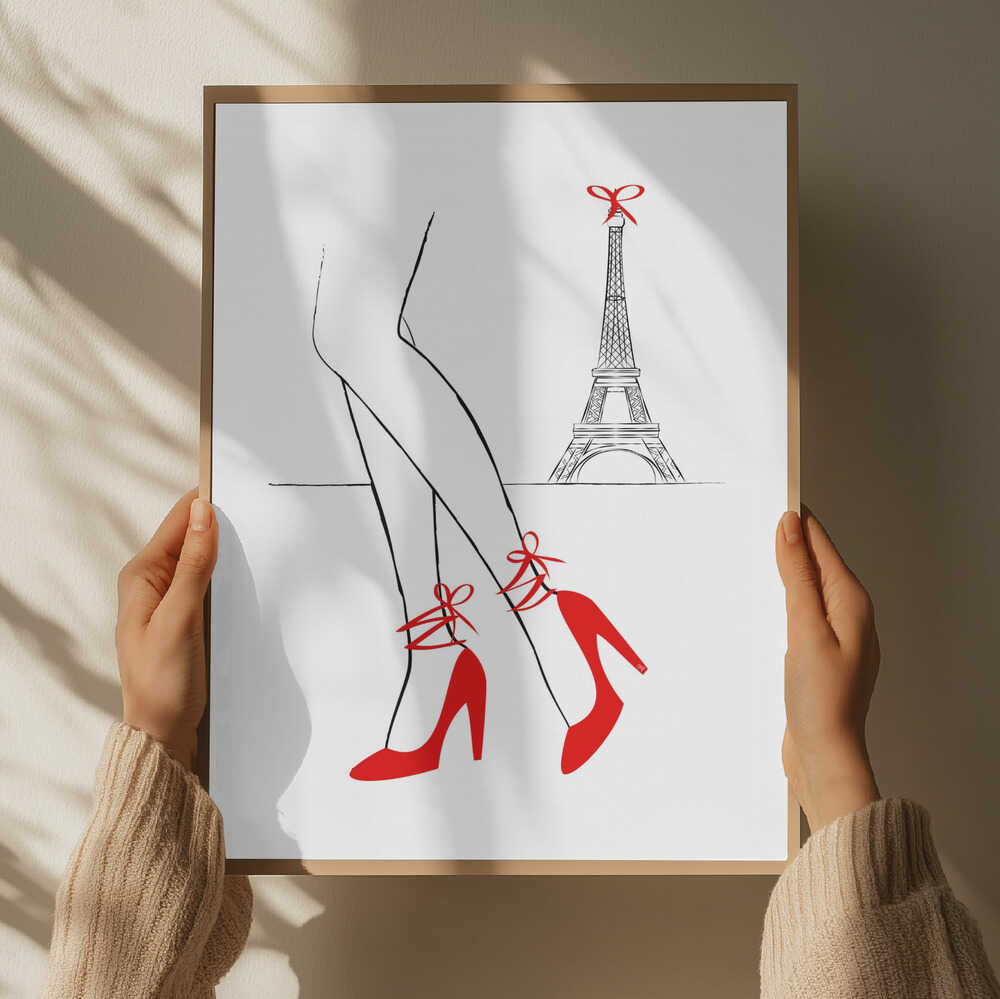 Eiffel Tower Red Heels
