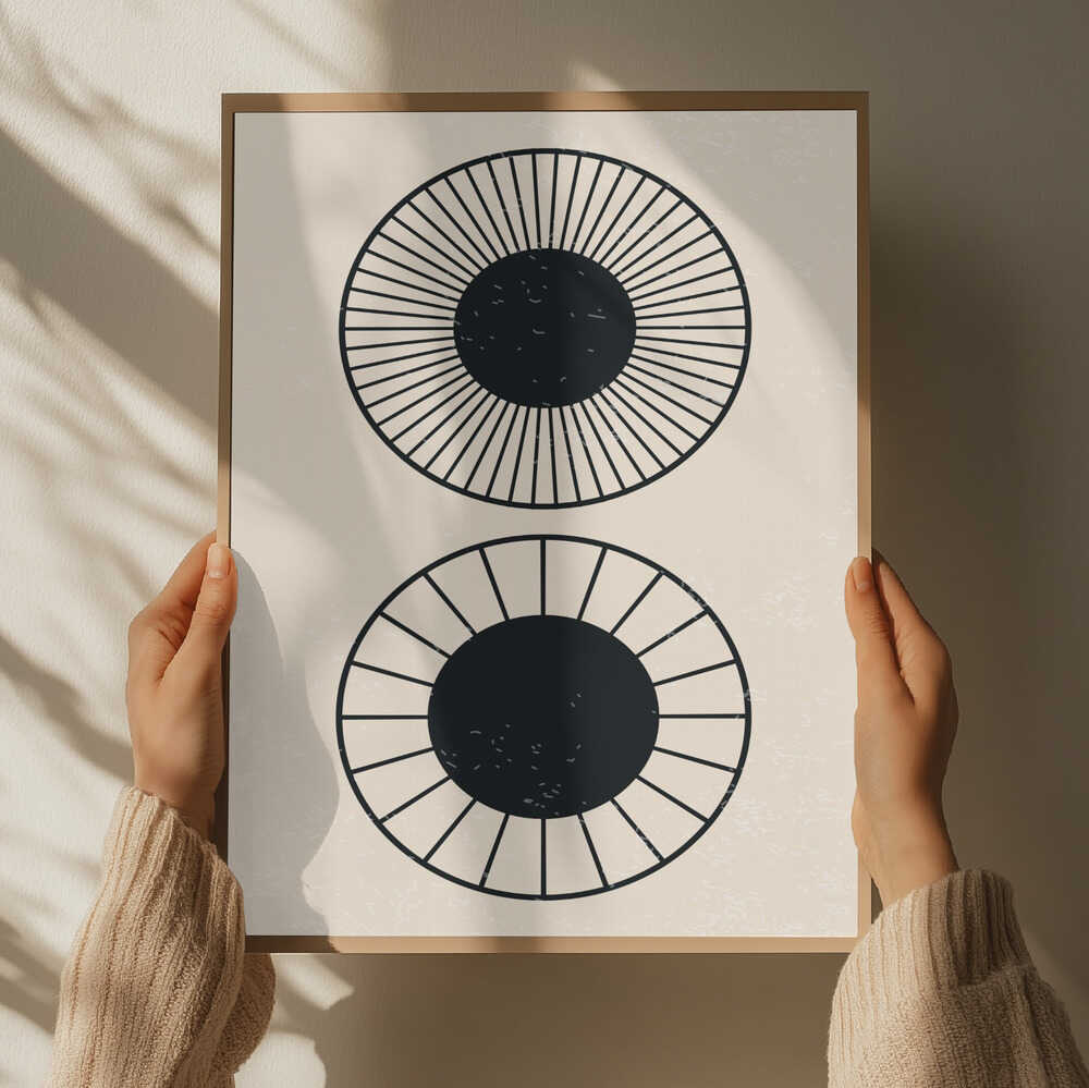 Geometric Sun Circles