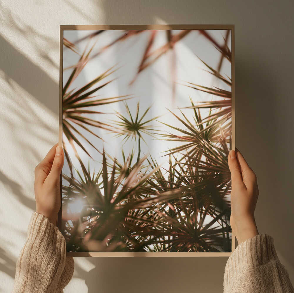 Abstract Beauty Of Spiky Plant