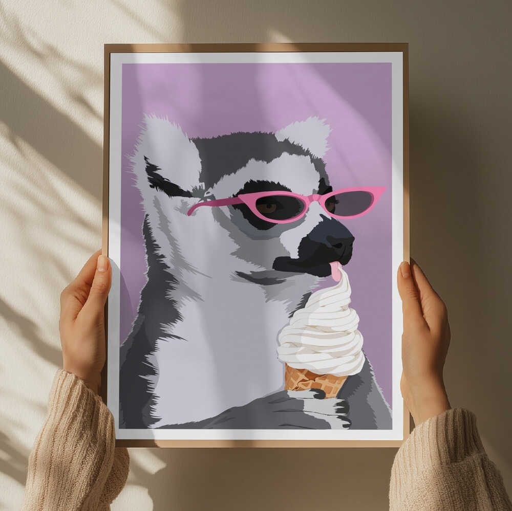 Cool Lemur Ice Cream