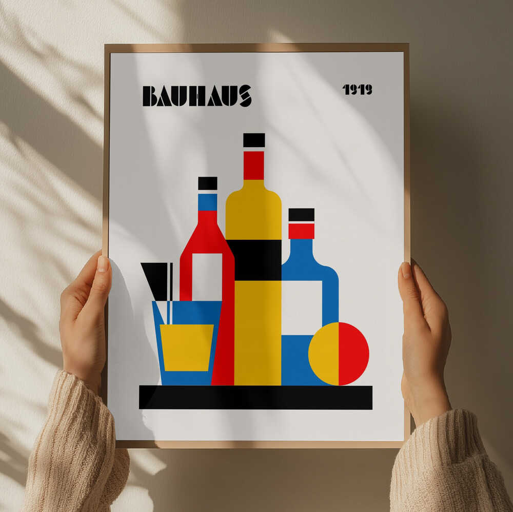 Bauhaus Geometric Still Life