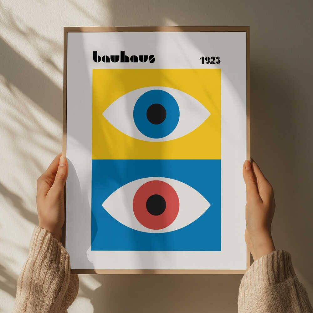 Bauhaus Geometric Eyes