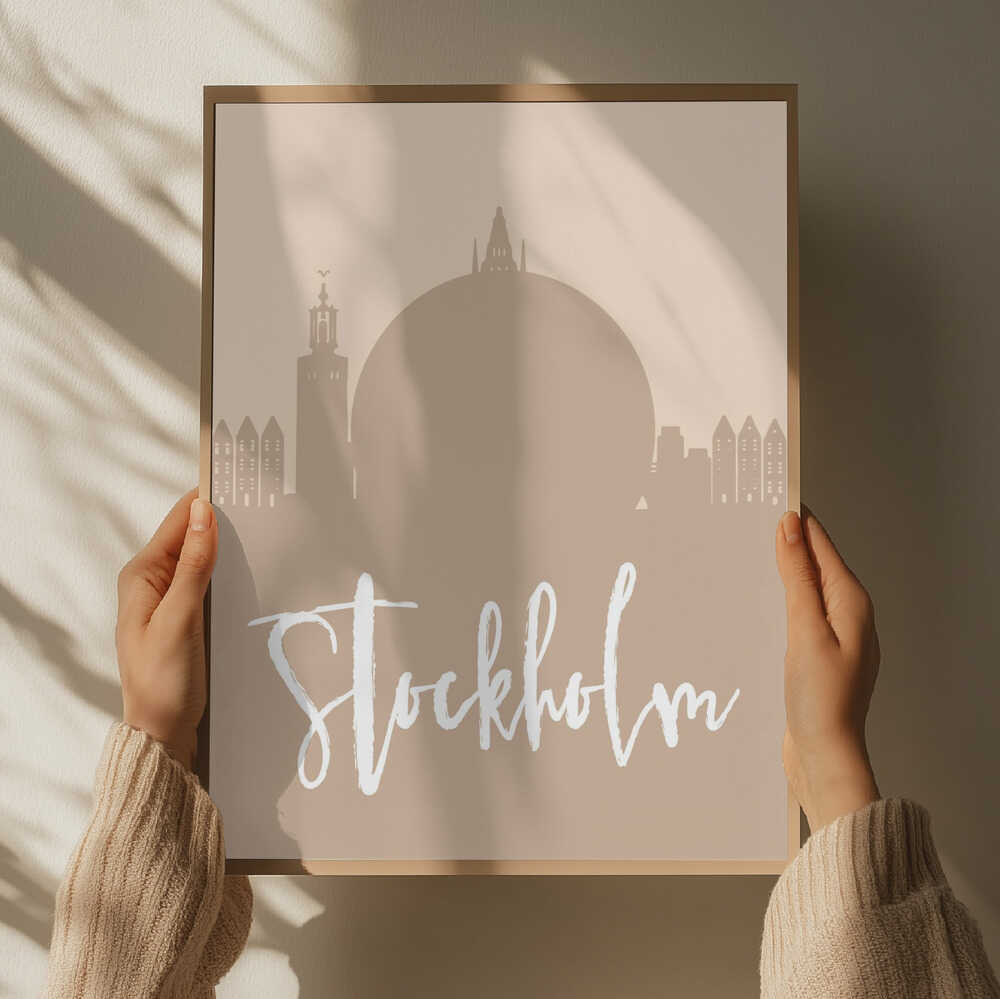 Stockholm City Skyline
