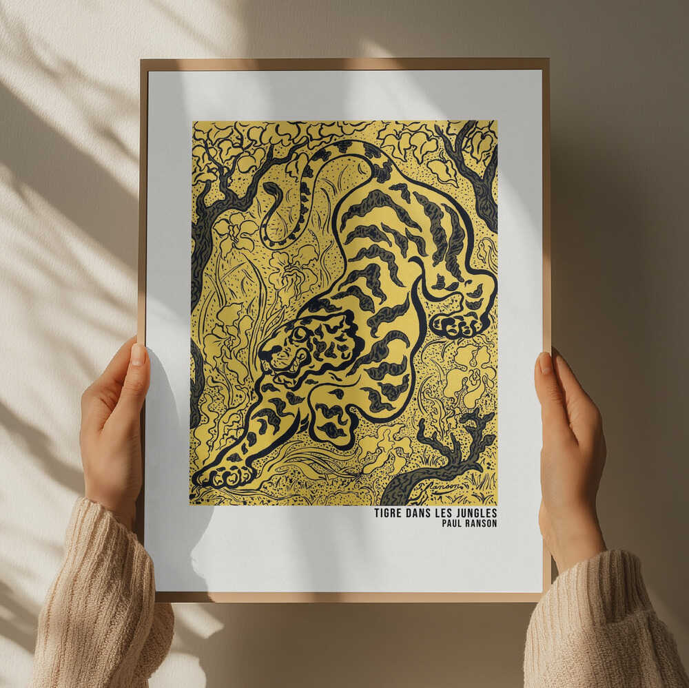 Tigre Dans Les Jungles Poster