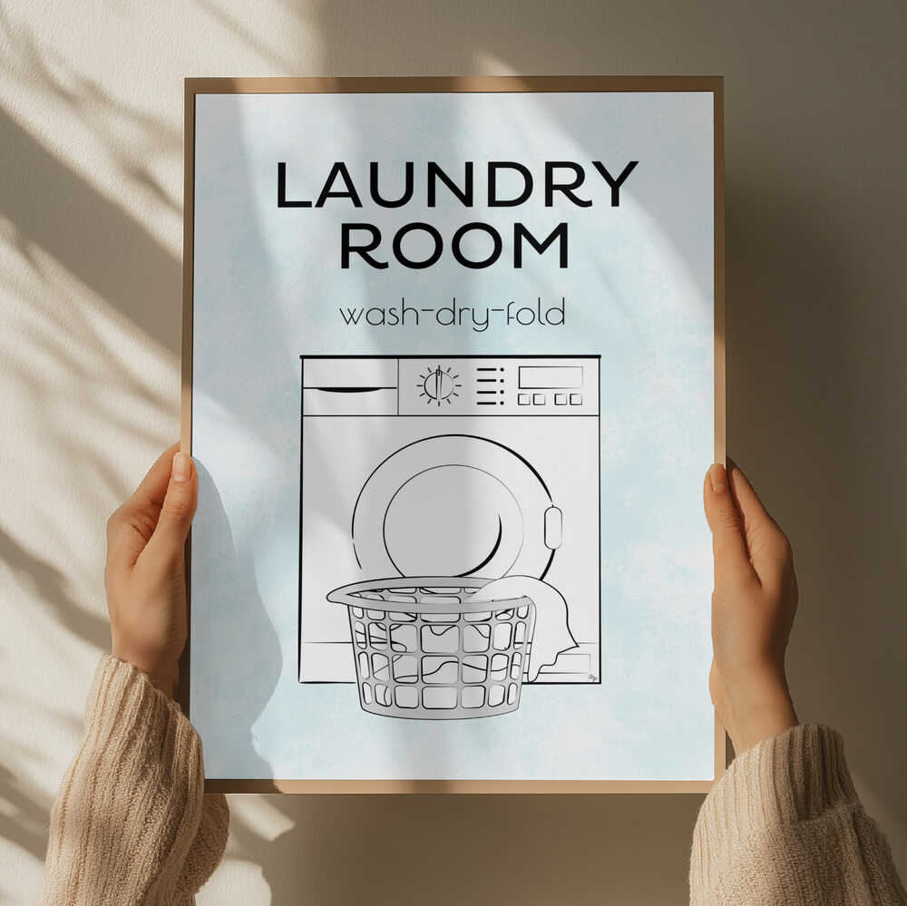 Laundry Room Wash Dry Fold