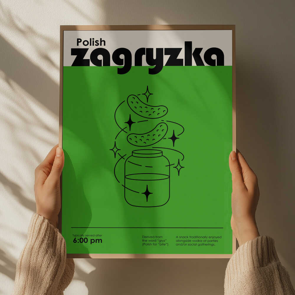 Green Polish Snack