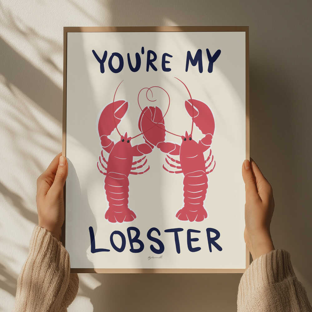 Romantic Lobster. You're My Lobster