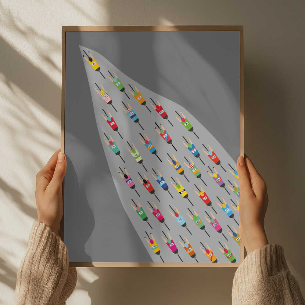 Colorful Cycling