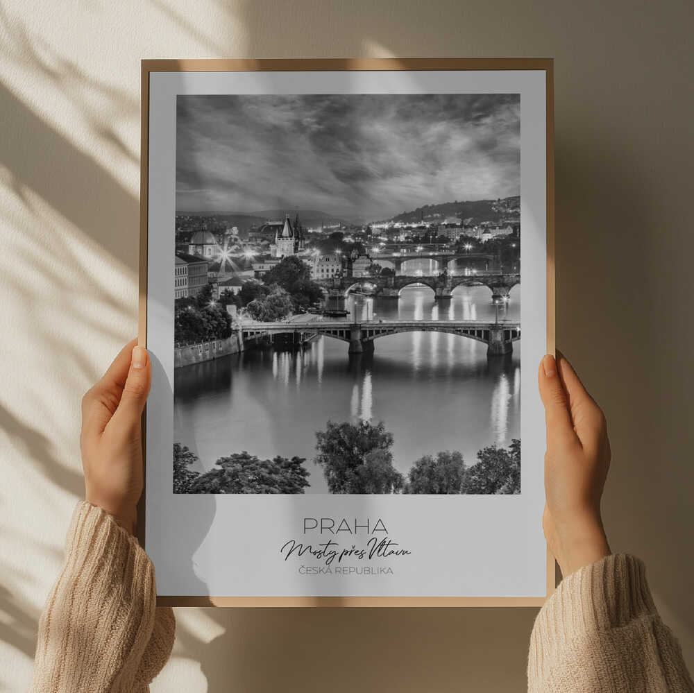 Prag. Vltava River