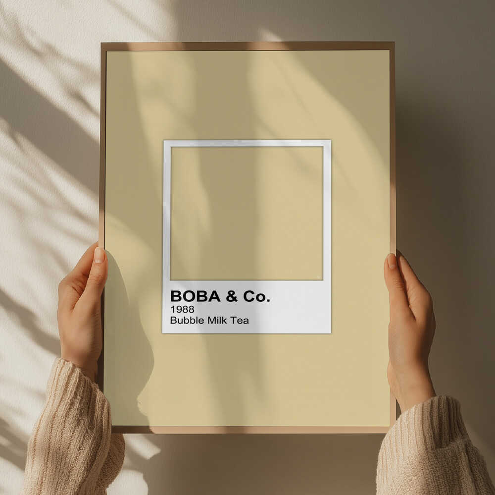 Boba Milk Tea Swatch