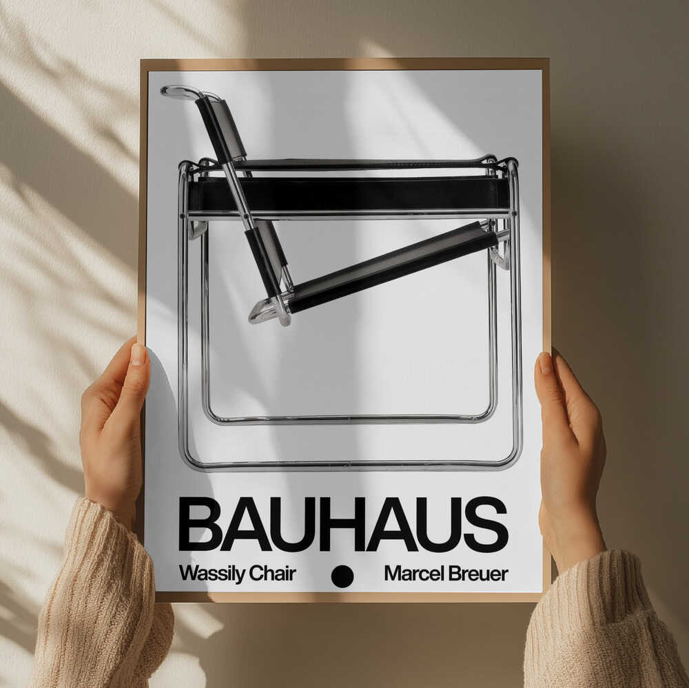 Bauhaus Wassily Chair Poster | Marcel Breuer Print