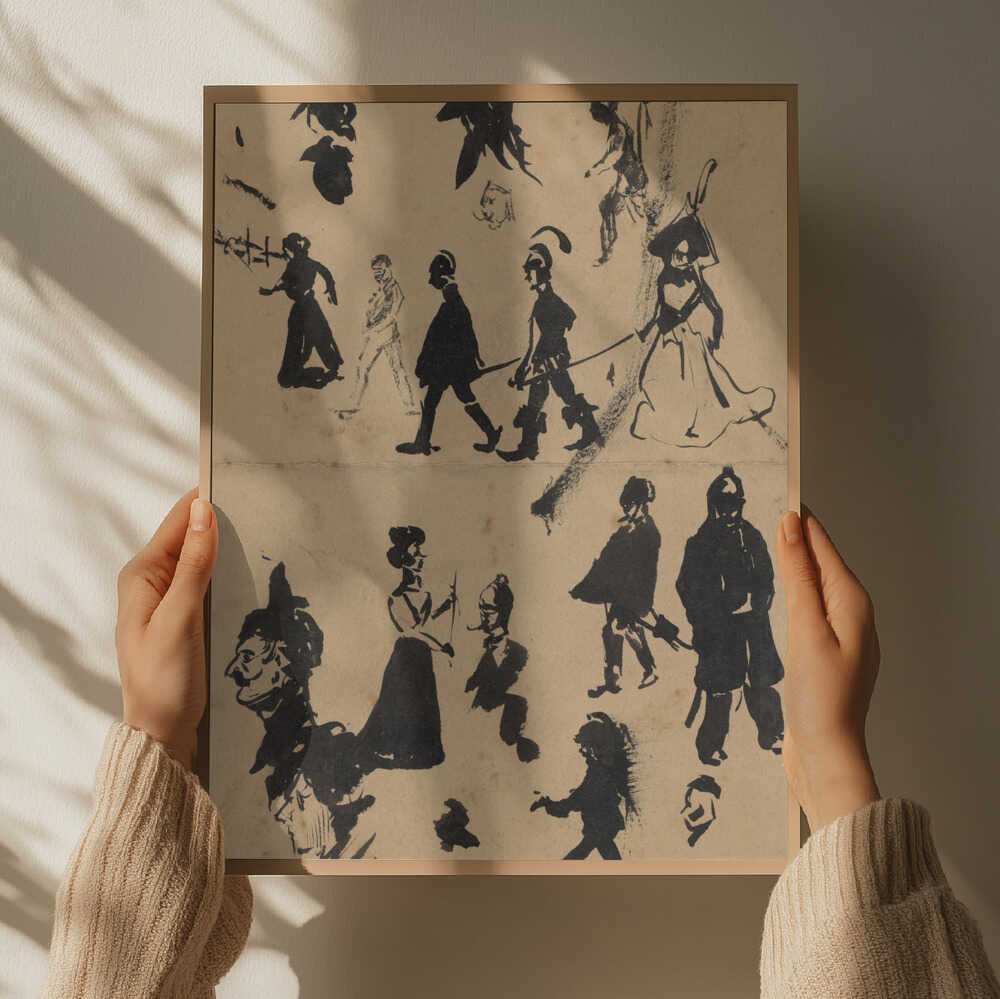 Studieblad Met Mannen En Vrouwen