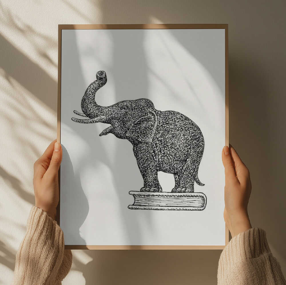 Elephant On a Book (1935 1936)