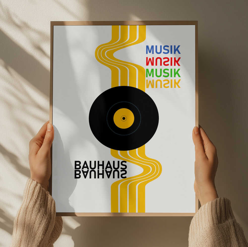 Bauhaus Music Vinyl Design