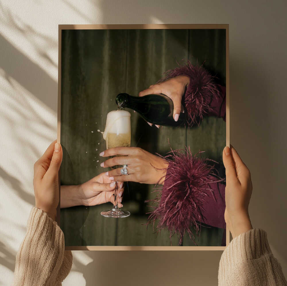 Pouring Champagne Celebration