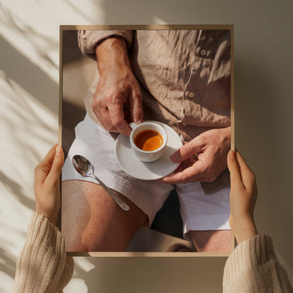 Summer Coffee Moment