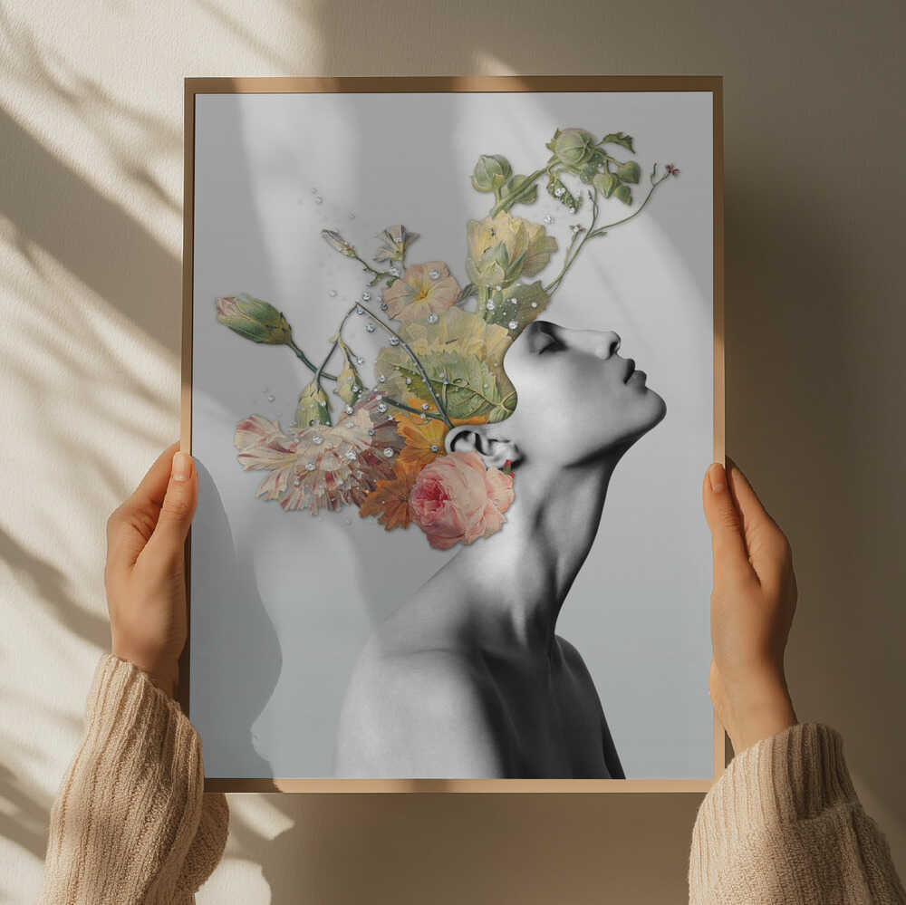 Ethereal Floral Portrait