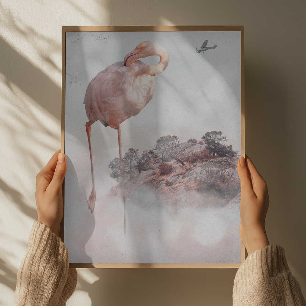 Floating Flamingo Island