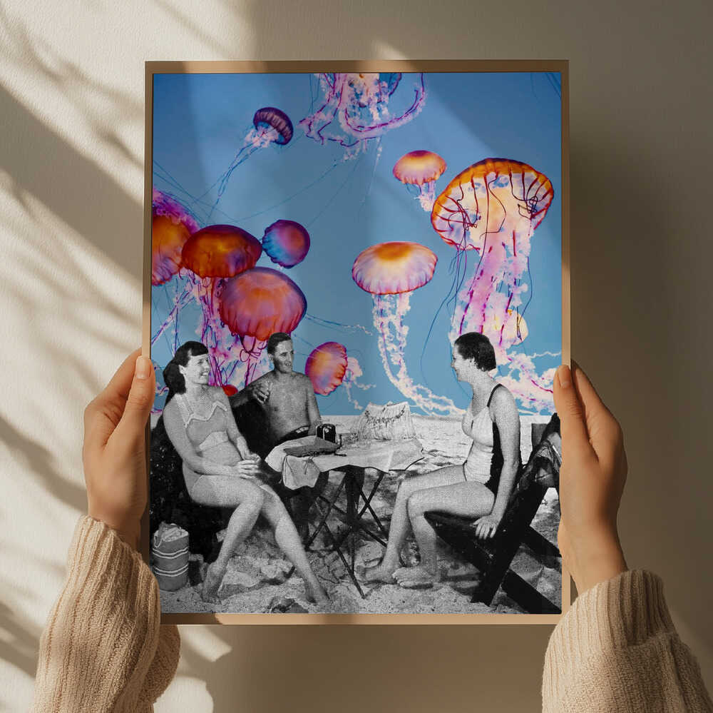 Surreal Beach Picnic