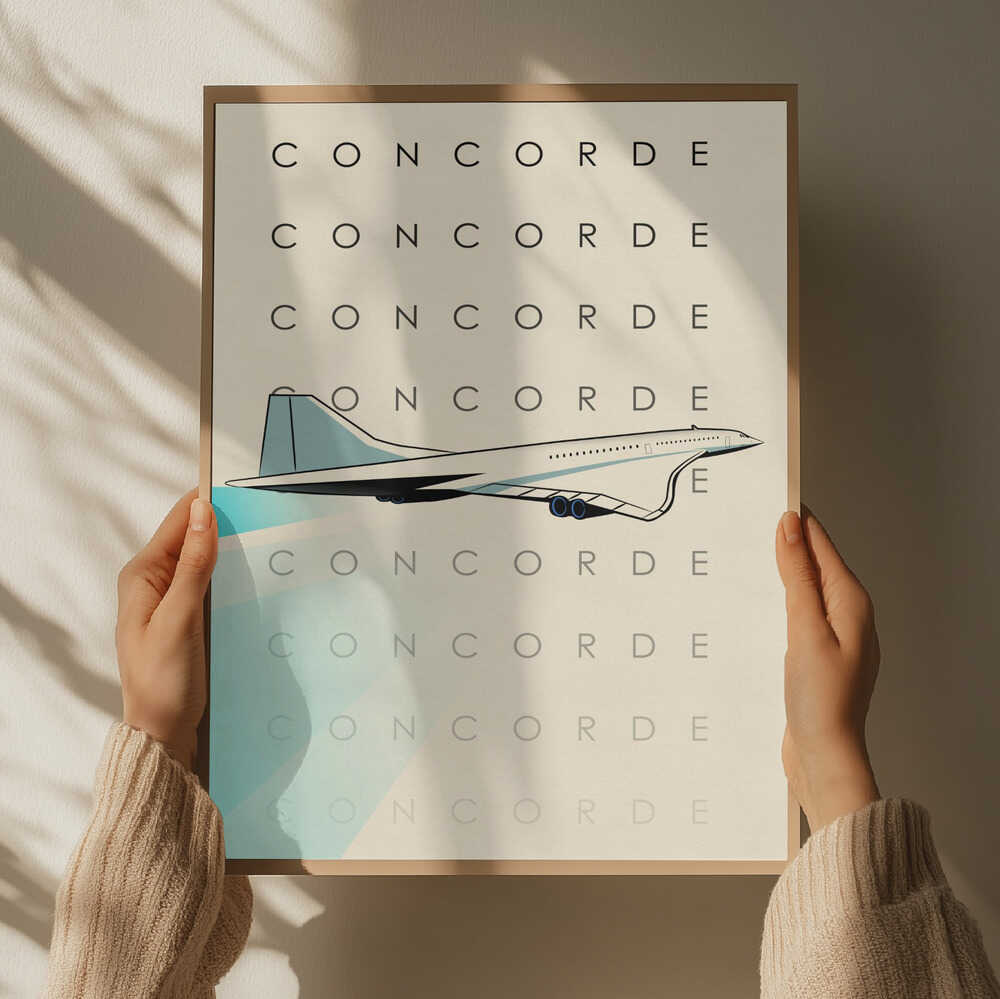 Supersonic Concorde Flight