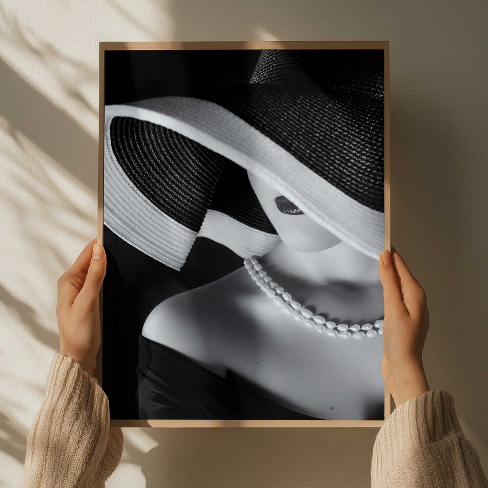 Classic Hat And Pearls