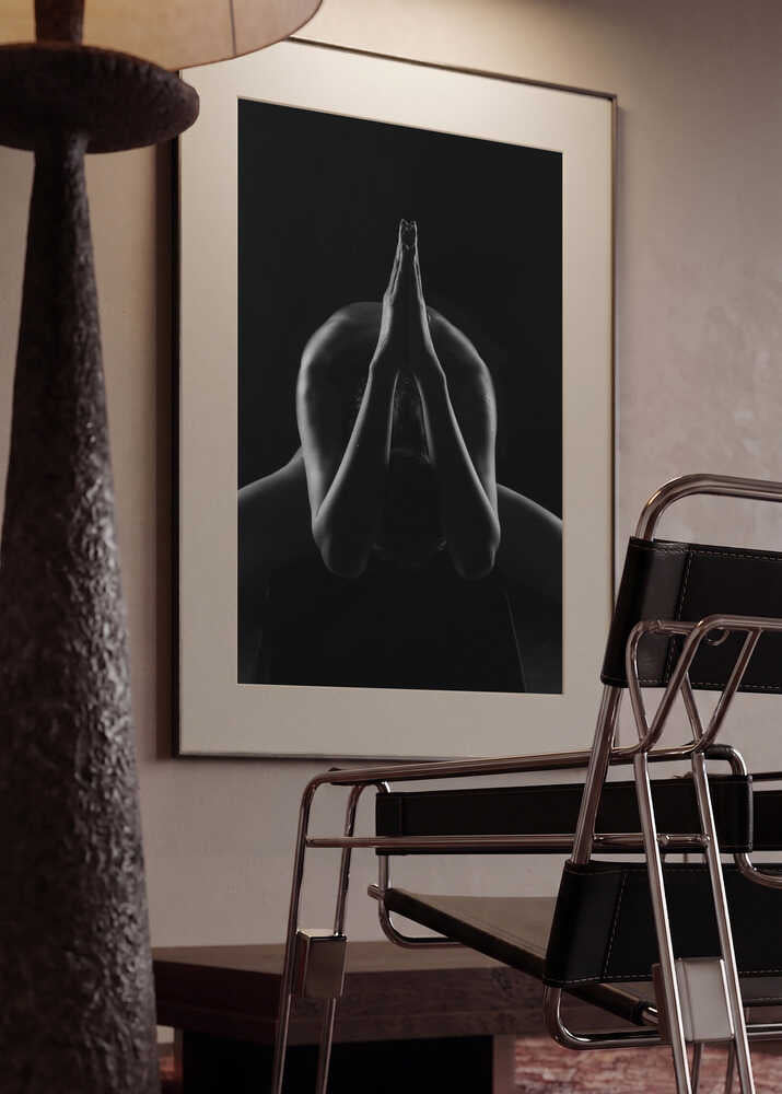 Serene Prayer Hands