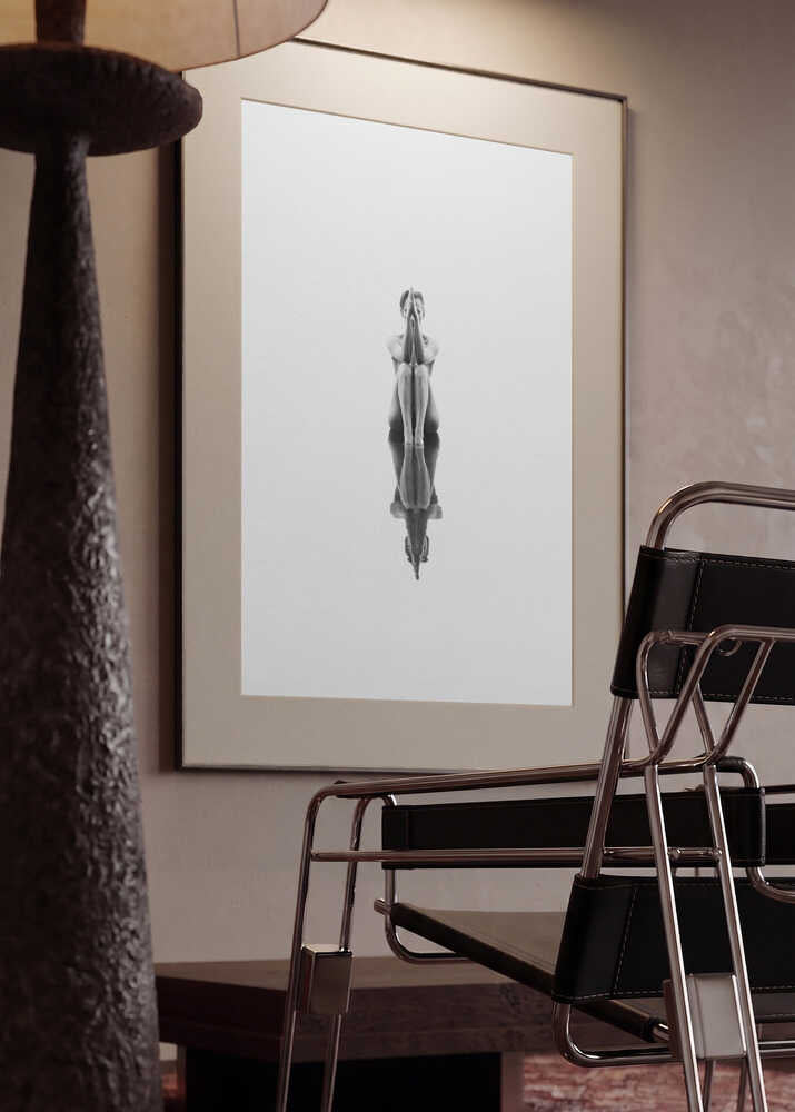 Serene Nude Reflection