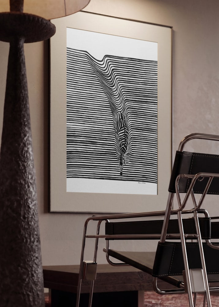 Zebra Optical Illusion