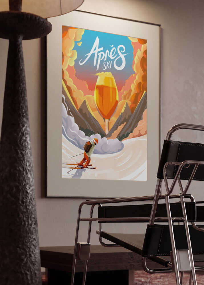 Après Ski Sunset Beer