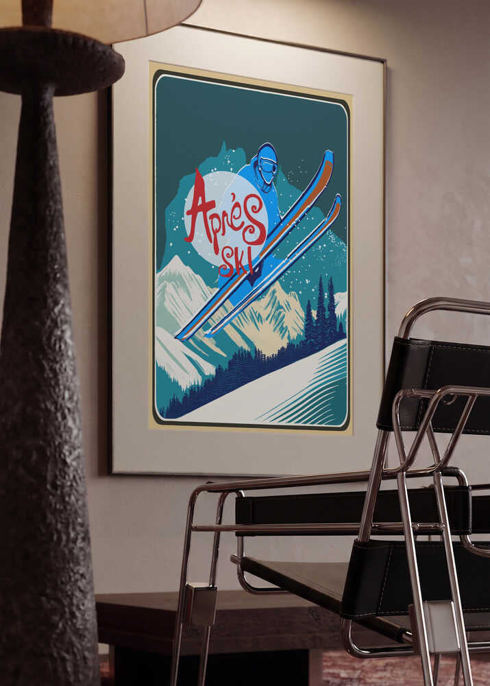 Apres Ski Mountain Jump