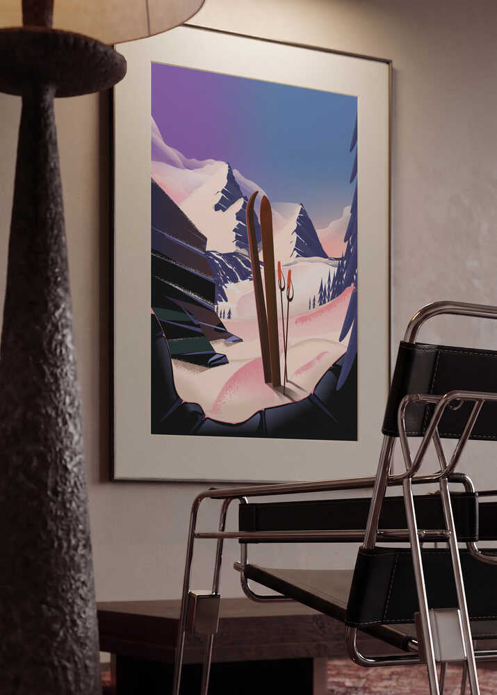 Alpine Twilight Skis