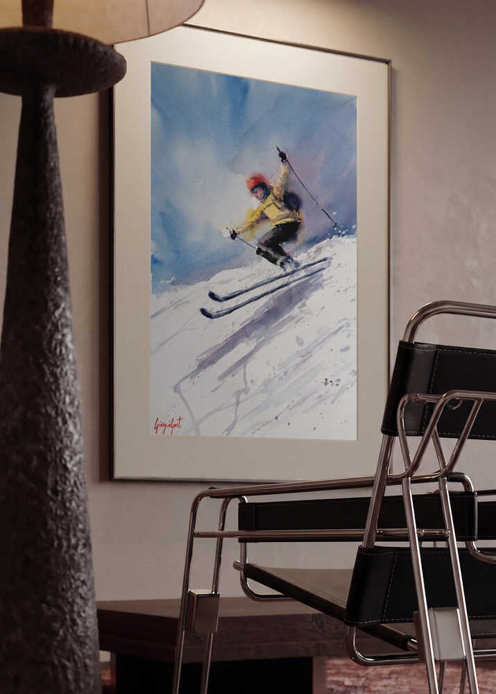 Dynamic Skier Action