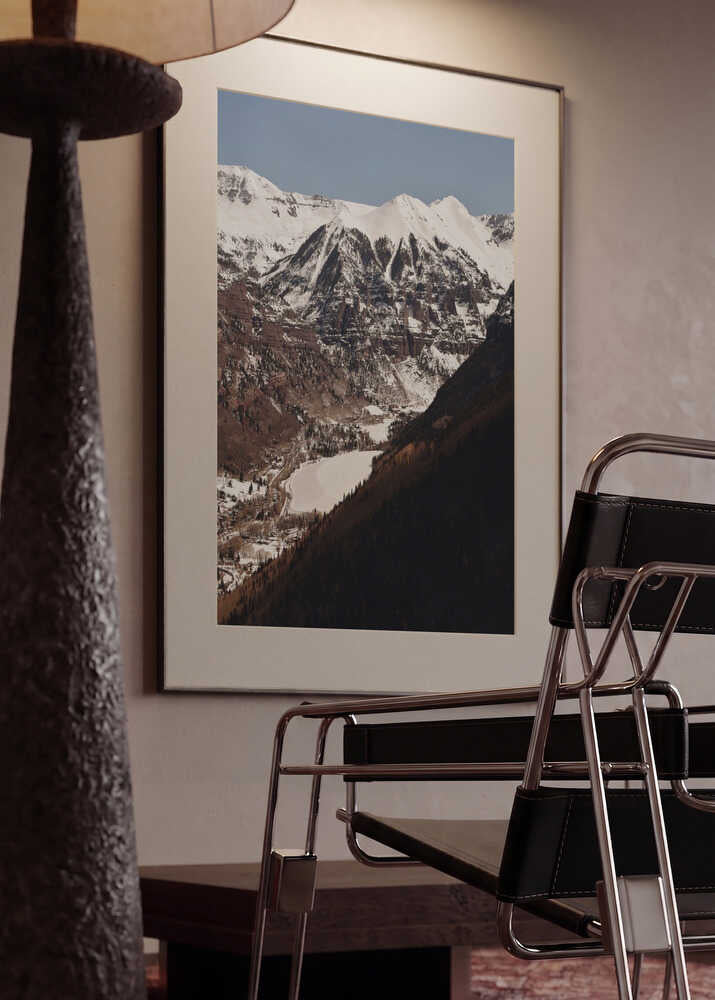 Snowy Mountain Valley