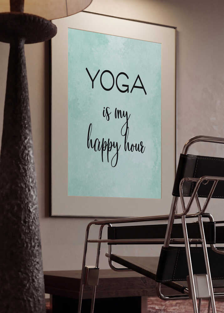 Yoga Happy Hour Quote