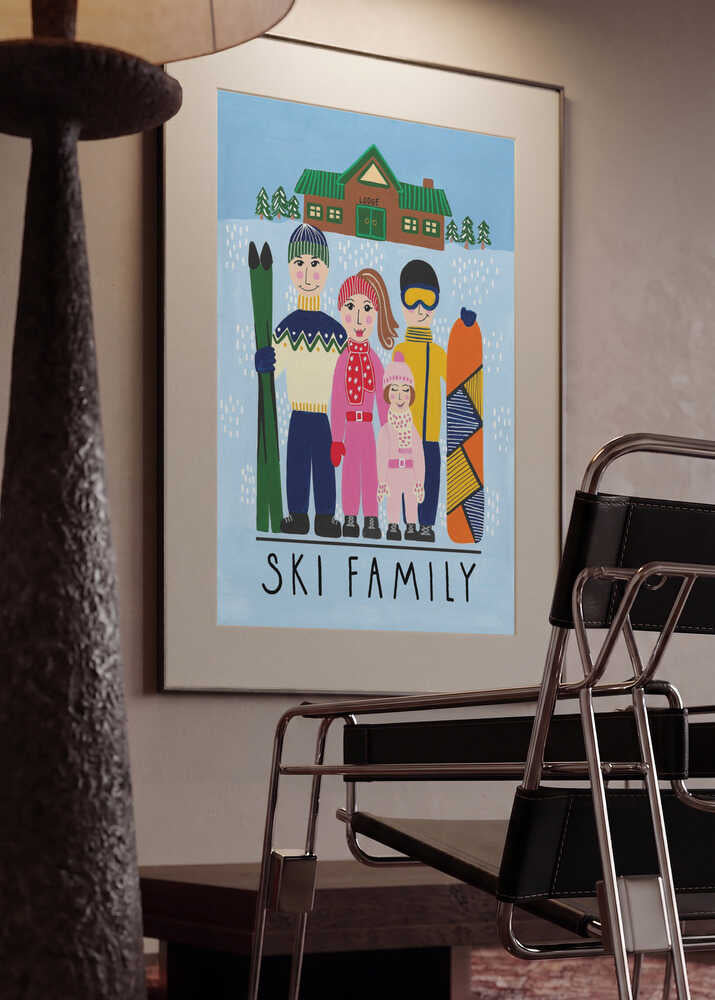 Happy Ski Family